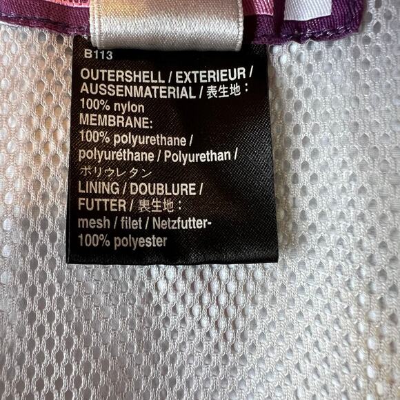 BURTON Snowboard Ski Jacket in Purple and Gray Girls Size 14 - 16 - Picture 13 of 15